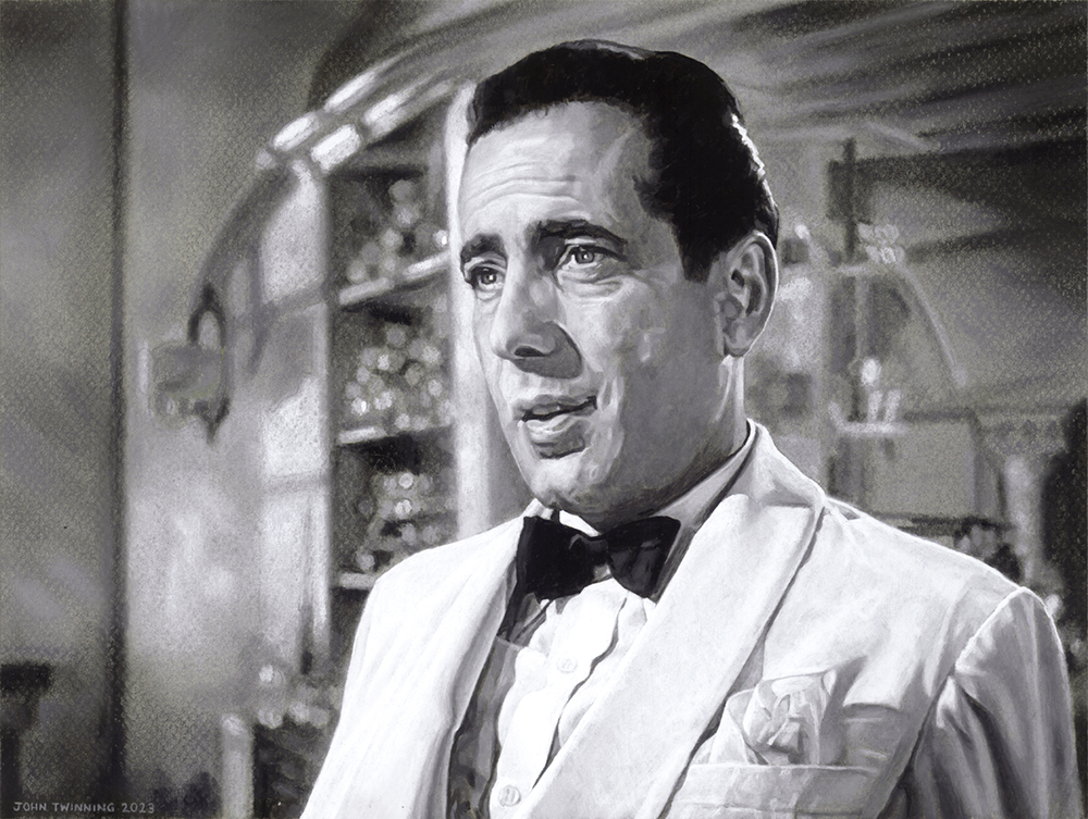 Humphrey Bogart as Rick Blaine in Casablanca